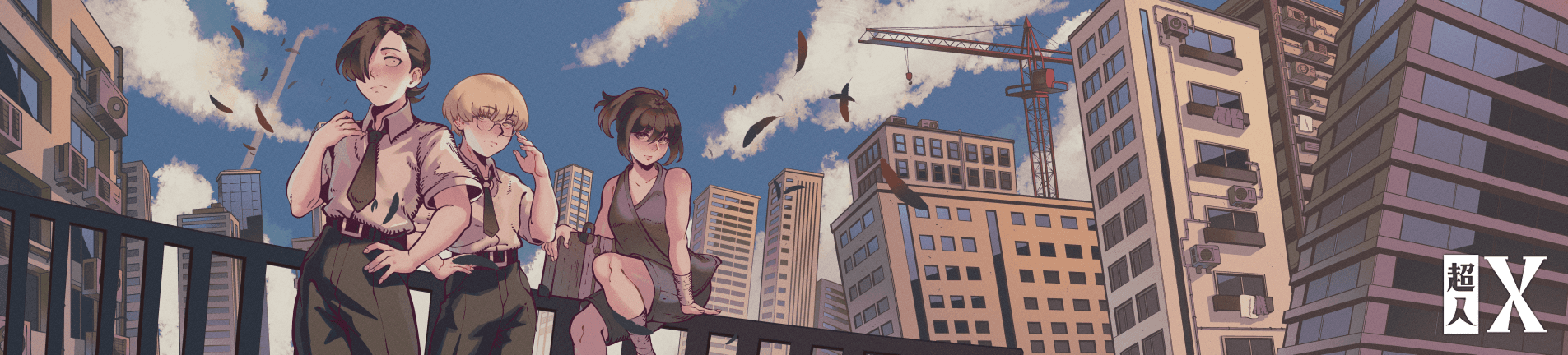 Choujin X banner